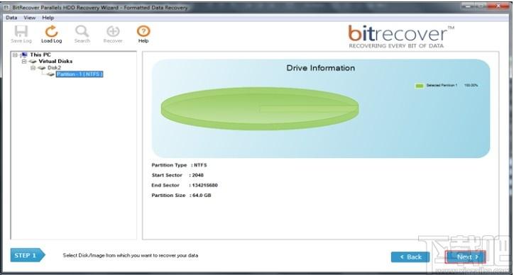 BitRecover Parallels HDD Recovery Wizard下载,HDD数据恢复工具