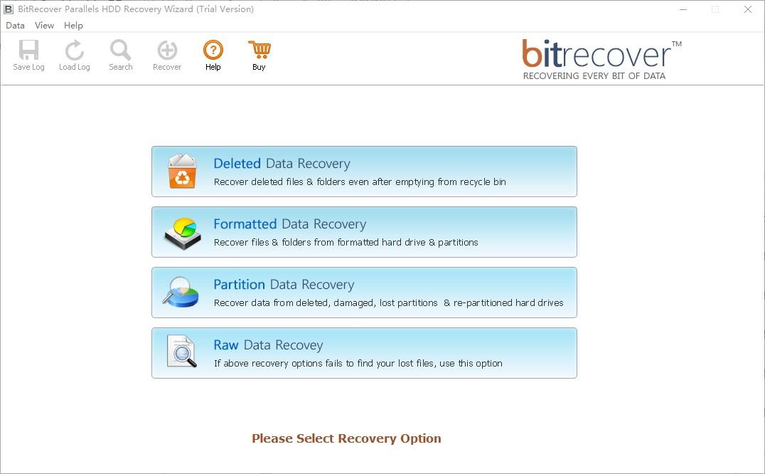BitRecover Parallels HDD Recovery Wizard下载,HDD数据恢复工具